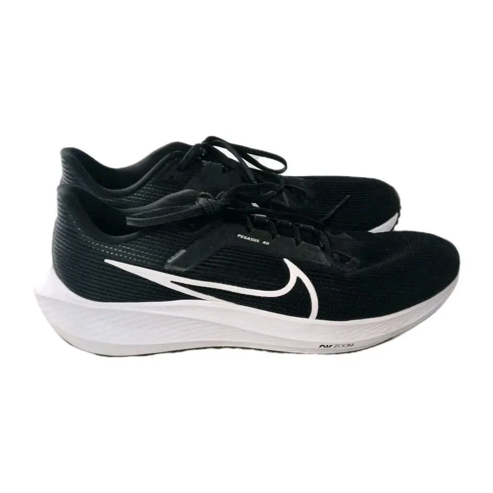 Nike Air Zoom Pegasus 40 Sneakers Mens Size 12.5 Shoes Black